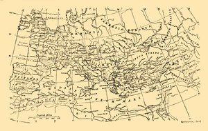 Romerriket under Augustus, ca 1930. av Unbekannt