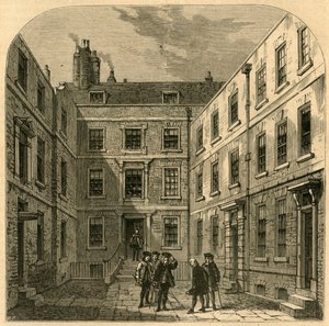 Royal Societys House i Crane Court, 1897. av Unbekannt