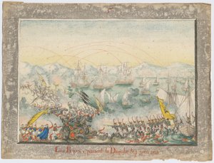 Russerne krysset Donau i 1828, 1829 av Unbekannt