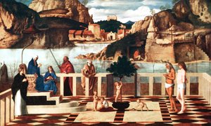 Den hellige allegori, 1490-1500, 1925 av Unbekannt