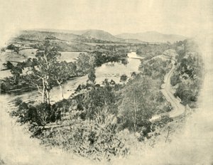 The Salmon Ponds Road, 1901. av Unbekannt