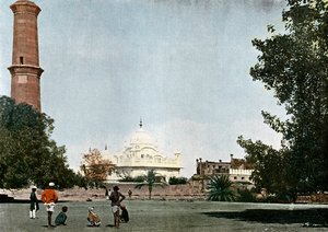 Samadhi av Ranjit Singh, Lahore, India, c1890 av Unbekannt