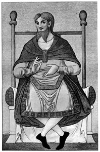 Det saksiske bifid-skjegget, 1910 av Unbekannt