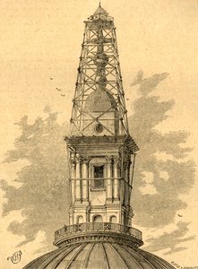 Stillaset og observatoriet på St. Pauls i 1848, 1897. av Unbekannt