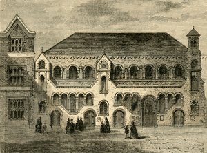 The Scotch National Church, Crown Court, 1881. av Unbekannt