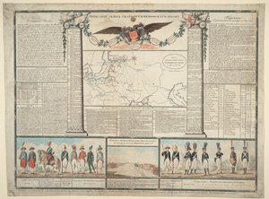 Semenovsky Life-Guards Regiment, 1810 av Unbekannt