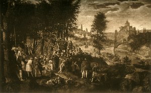 The Preken of St. John the Baptist, c1550, 1903. av Unbekannt