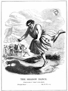 Skyggedansen, 1843 av Unbekannt