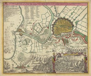 Beleiringen av Danzig, 1734, 1730-årene av Unbekannt