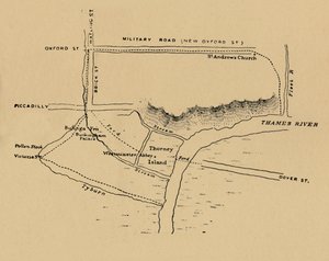 Situasjonen i Westminster, 1908 av Unbekannt