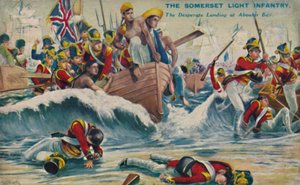 Somerset lette infanteri. Den desperate landingen ved Aboukir Bay, 1801, 1939. av Unbekannt