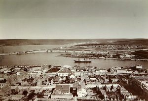 South Bay og Cape Paul, Sevastopol, Krim, 1850-tallet av Unbekannt