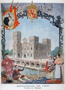 Den spanske paviljongen på verdensutstillingen i 1900, Paris, 1900 av Unbekannt
