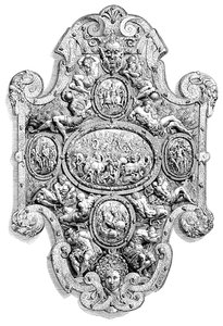 Statens skjold til Charles V, 1500-tallet 1882 av Unbekannt