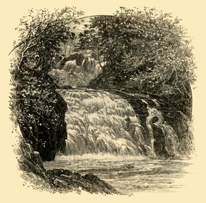 The Swallow Falls, 1898. av Unbekannt