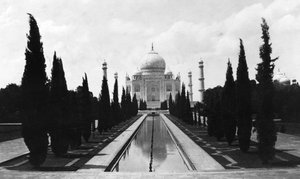 Taj Mahal, Agra, India, 1916–1917 av Unbekannt