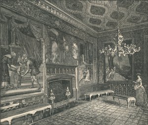 The Tapestry Room, 1886 av Unbekannt