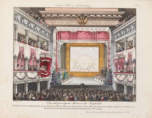 Teateret in der Josefstadt, 1844. av Unbekannt