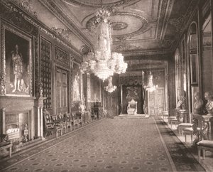 The Throne Room, Windsor Castle, Berkshire, 1894. av Unbekannt