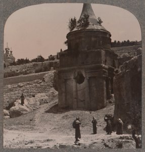 Absaloms grav i Josafats dal, ca 1900 av Unbekannt