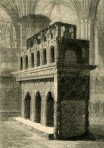 Graven til Edvard Bekjenneren, 1881. av Unbekannt