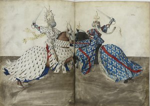 Turneringsboken til René dAnjou, ca 1447 av Unbekannt