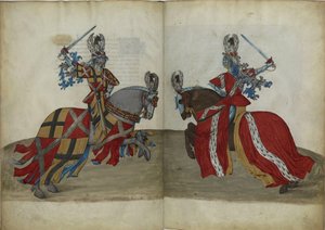 Turneringsboken til René dAnjou, ca 1447 av Unbekannt