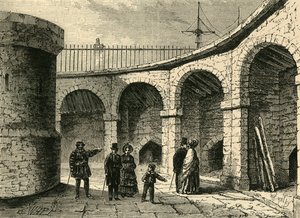 Tårnmenasjeriet rundt 1820, c1872. av Unbekannt