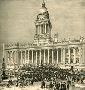 Rådhuset: An Open-Air Band Performance, 1898. av Unbekannt