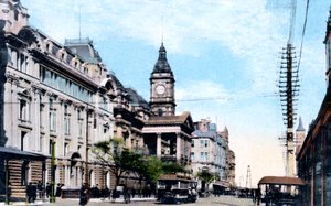 Rådhusets nye utvidelse, Melbourne, Australia, 1912 av Unbekannt