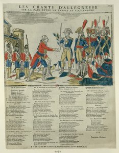 Pressburg-traktaten, 1805 av Unbekannt