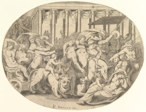 The Triumph of Bacchus, 1500-tallet. av Unbekannt
