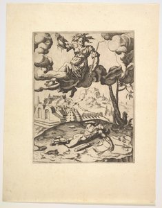 The Triumph of Chastity fra The Triumphs of Petrarch, ca. 1548-49. av Unbekannt
