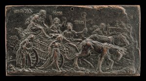 Fattigdommens triumf, 1500-tallet. av Unbekannt