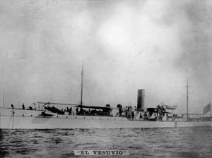 Vesubio slagskipet, 1898, 1920-tallet av Unbekannt