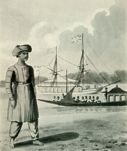 The Viceroys Flotilla and Boatmen, 1813, 1925. av Unbekannt