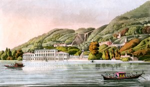 Villa dEste, Tivoli, Italia, sent på 1800-tallet av Unbekannt