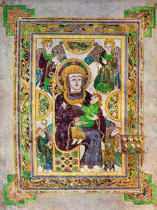 The Virgin And Child, c800 AD, 20. århundre av Unbekannt