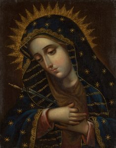 The Virgin of Sorrows, 1700-tallet. av Unbekannt