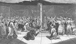 The Weighing of the Great Mogul, c1782 av Unbekannt