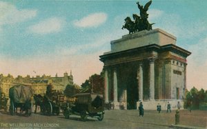 Wellington Arch, London, c1910. av Unbekannt