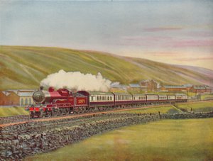 West Coast Scotsman i full fart nær Tebay, L.M.S.R., 1926 av Unbekannt