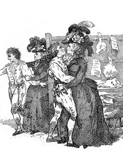 Westminster-valget, 1780-tallet, c1920 av Unbekannt