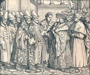 Den hvite russiske føderasjonen med keiser Max, c1507, 1907 av Unbekannt