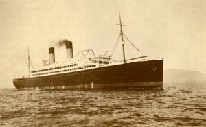 The White Star Liner Doric 16.484 tonn,. av Unbekannt