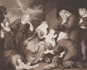 De vise menns tilbud, 1788. av Unbekannt