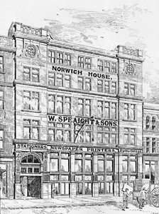 The Works at Norwich Street, 1916 av Unbekannt