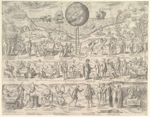 The World, Cage of Fools, 1500-tallet. av Unbekannt