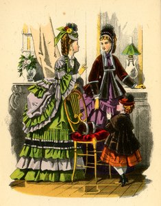 Den unge engelske kvinnen, 1871, 1943. av Unbekannt