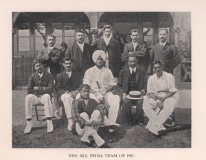 Det hele Indias cricketlag fra 1911 1912 av Unbekannt